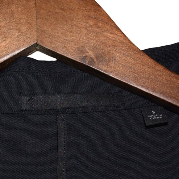 UNIQLO Black Blazer Women’s S Linen Blend Classic - Picture 3 of 7